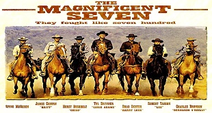 The Magnificent Seven (1960) Yedi silahşörler Western Kovboy Filmi